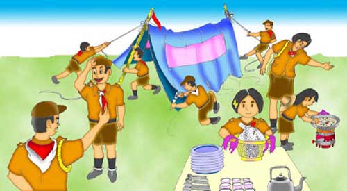 Kwarcab Pramuka Karimun Gelar Perkemahan