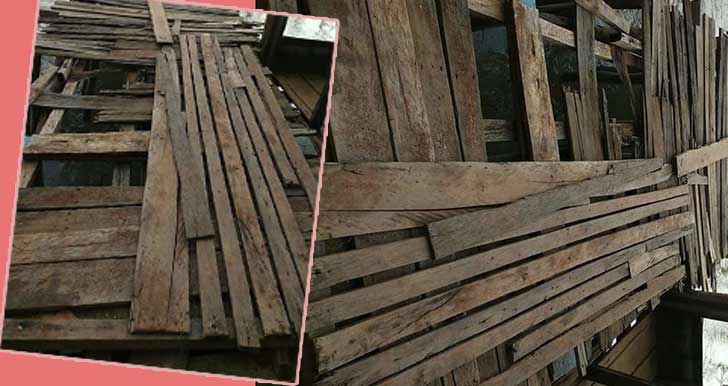 Kondisi Pelabuhan di Seberas, Desa Penarah, Rabu (07/11/18).