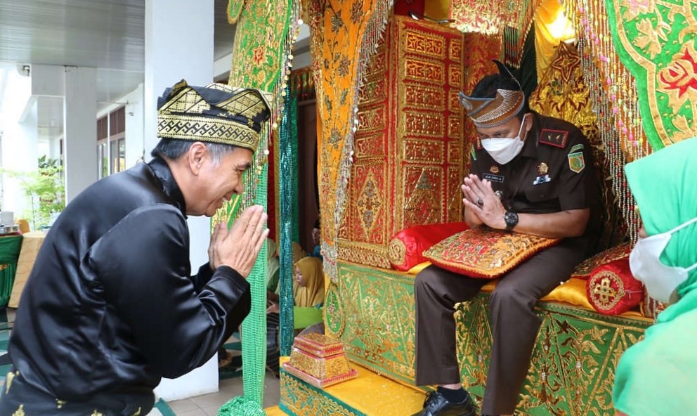 Ketua DPRD Inhil Sambut Kunker Kejati Riau