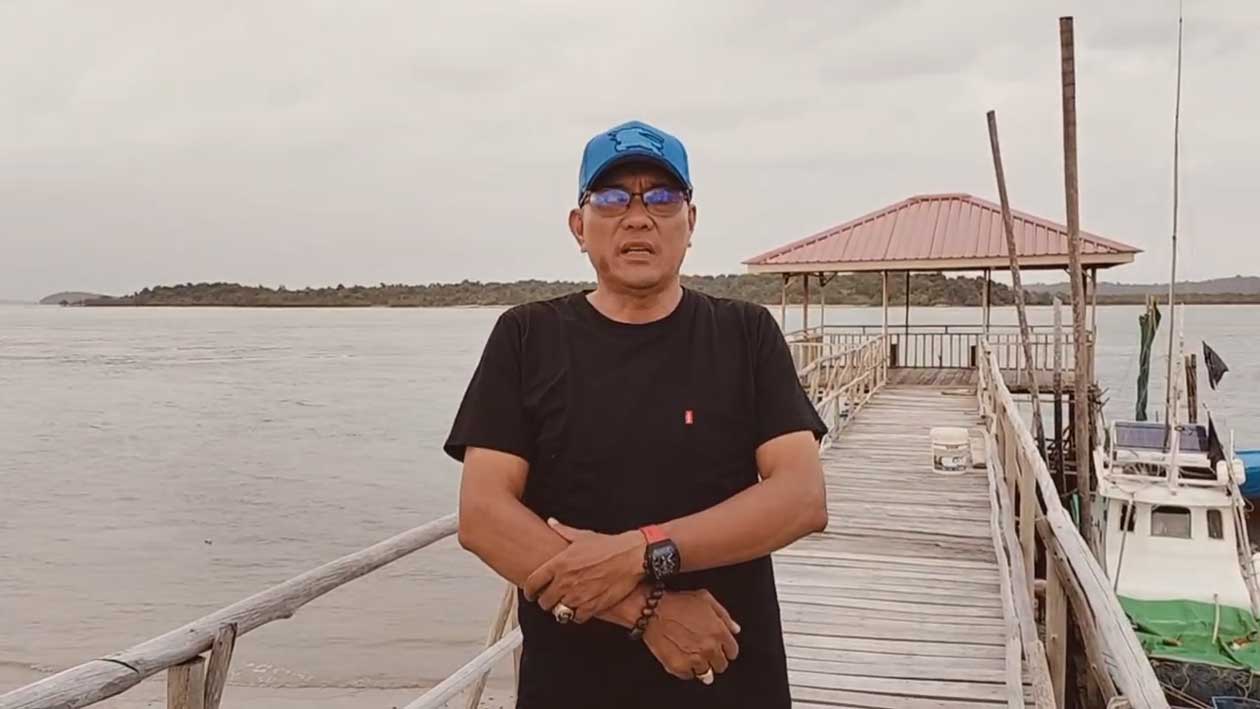 Camat Sugie Besar, S.Sos, M.S.i, dalam peryataanya terkait isu di Desa Sugie